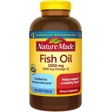 Dầu cá Nature Made Fish Oil 1000mg 300mg Omega 3